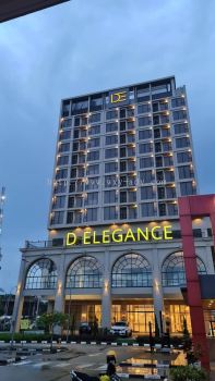 D ELEGANCE GRAND HOTEL 3D立体字打面灯招牌