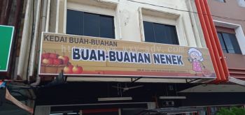 BUAH-BUAHAN NENEK Lightbox Signboard