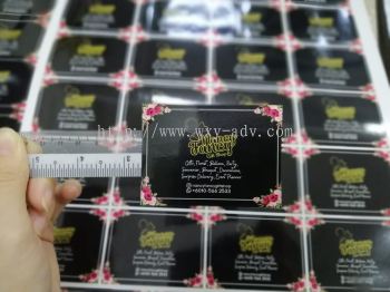 NANCY FANCY Label Sticker