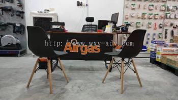 Airgas Inkjet Sticker