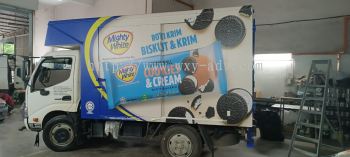 Mighty White Cookies & Cream Lorry Sticker