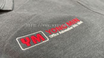 YONG MIN Embroidery Logo