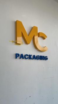 MC PACKAGING 铝3D立体字招牌