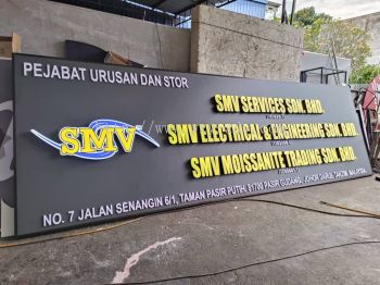 SMV Aluminium Box Up Signboard
