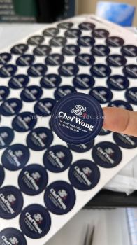 ChefWong Label Sticker