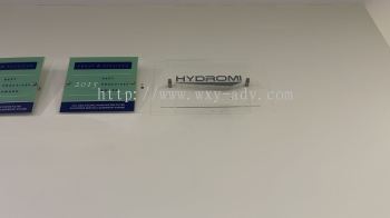 HYDROMI Acrylic Signage