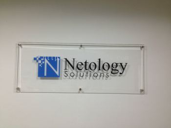 Netology Acrylic Signage