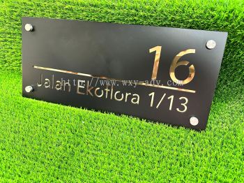 Aluminium Number Plate