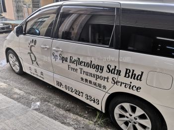 Sp Spa Reflexology Sdn Bhd Car Sticker