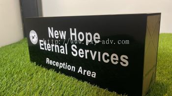 New Hope Eternal Services Acrylic Box