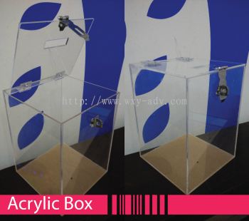 Acrylic Donate Box