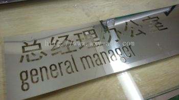 General Manager Stainless steel Plate