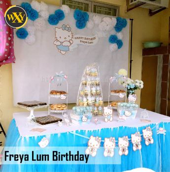 Freya Lim生日粘纸泡沫板