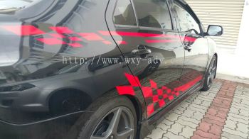 Vios Car Sticker