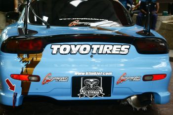 Mazda Rx7 FD3S汽车粘纸