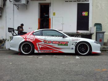 Nissan S15 Car sticker