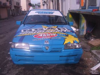 Proton Saga Car Sticker