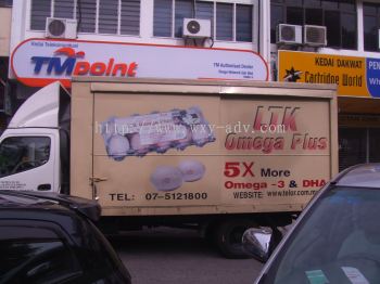 Lorry Advertising Sticker