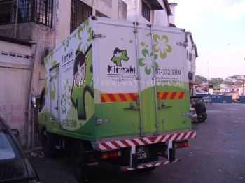 Kinsahi Lorry Advertising Sticker