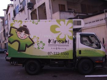 Kinsahi Lorry Advertising Sticker