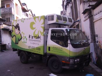 Kinsahi Lorry Advertising Sticker