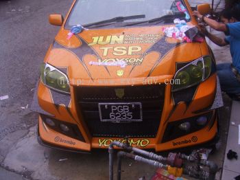 Toyota Vios Car Sticker