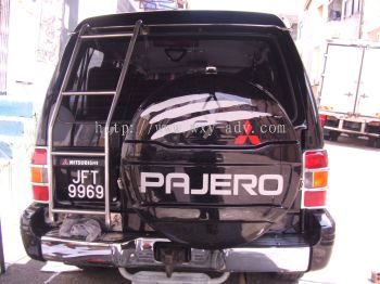 Mitsubishi Pajero Car Sticker