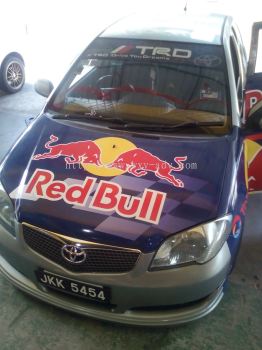 RED BULL CAR 汽车贴纸