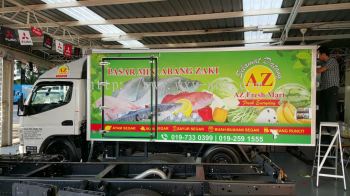 Pasar Mini Abang Zaki罗里粘纸