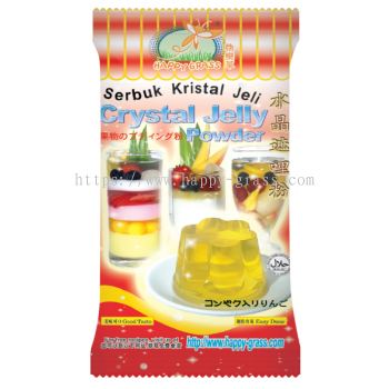 Crystal Jelly Powder With Green Apple Flavor