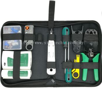 9 IN 1 PROFESSIONAL COMPUTER MAINTENANCE NETWORK REPAIR TOOL BOX KIT