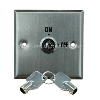 DOOR ACCESS CONTROL KEY SWITCH ON/OFF STAINLESS STEEL