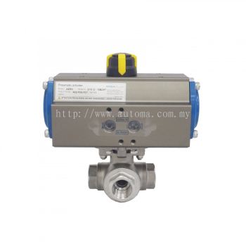 AT341 3-Port SS316 Ball Valve