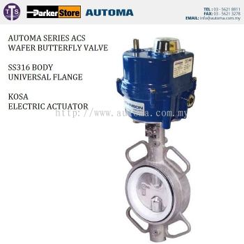 Electric Actuator Butterfly Valve ACS