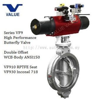 VALUE Double Offset High Performance Butterfly Valve