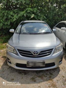 TOYOTA ALTIS STEERING WHEEL REPLACE LEATHER & SPRAY