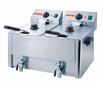 ELECTRIC DEEP FRYER 2 TANK