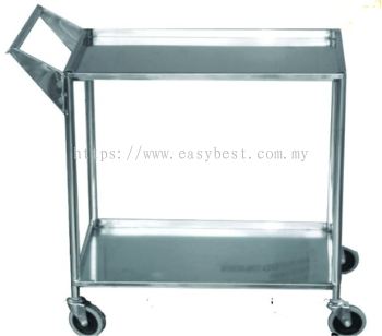 2 TIER FOOD TROLLEY