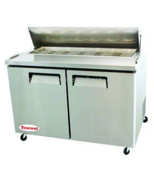 2 DOOR SALAD TABLE CHILLER