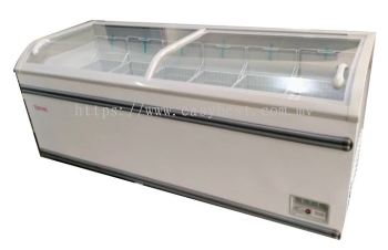 Chest Freezer with Sliding Glass Door - 700L