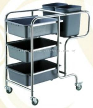 Dishes Collecting Cart