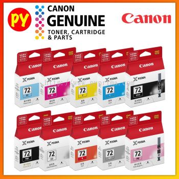 Canon PGI-72 PGI 7 Full Set (PB,MB,C,M,Y,G,PC,PM,R,CO) Original InkCartridge For Pro-10 Model (14ml)