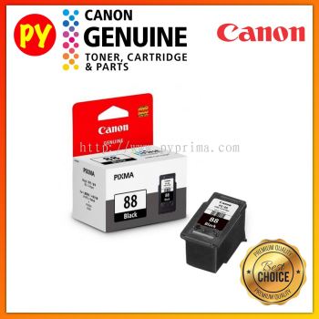 Canon PG-88 PG 88 PG88 Black (21ml) Original Ink Cartridge - for printer E500, E510, E600, E610