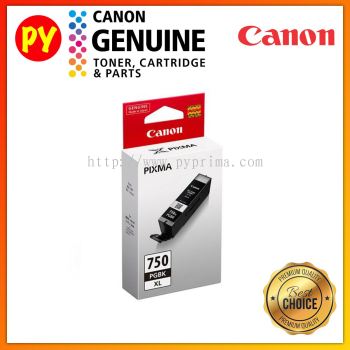 Canon PGI-750 XL PGI-750XL PGI 750XL Black Original Ink Cartridge - for Printer Canon IX6770 / CANON IX6870