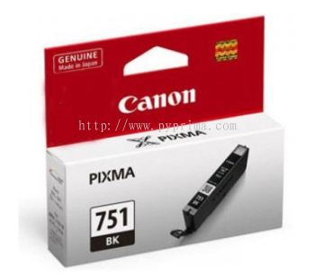 Canon CLI-751 CLI 751 CLI751 Black Ink for iP7270/ iP8770 / MG5670/ MG5570 / MG5470 / MG6670 / MG6470 / MG6370 / MG7570 / MG7170 / MX727 / MX927 / iX6770 / iX6870