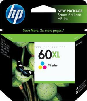HP 60XL - CC644WA XL Color Ink