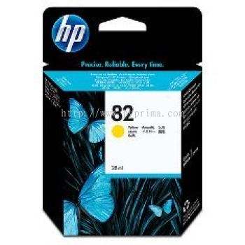 HP 82 - CH568A Yellow Ink