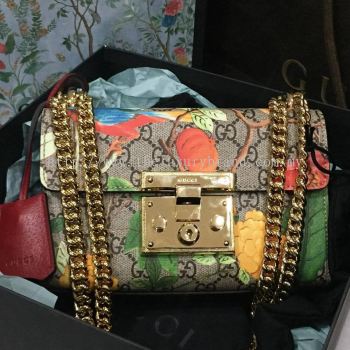(SOLD) Brand New Gucci Tian Padlock Shoulder Bag/Sling Bag