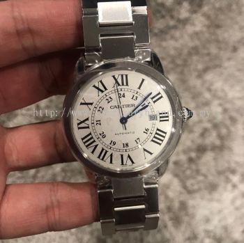 Brand New Cartier 42mm Automatic Steel Watch