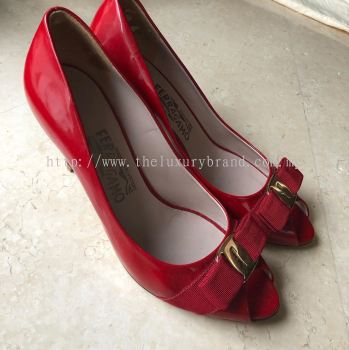 Salvatore Ferragamo Red Heels